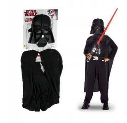 Strój Lord Vader z maską i peleryną Star