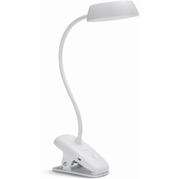 Philips Donutclip Lampa na Biurko, Biały, 15 cm
