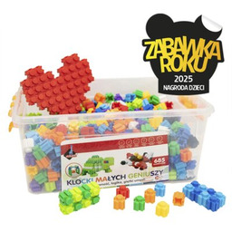 ASKATO Klocki plastikowe Klocki małych geniuszy 112602