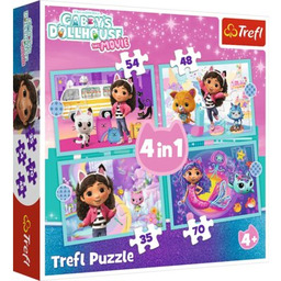 TREFL Puzzle Koci Domek Gabi Wielka przygoda Gabby