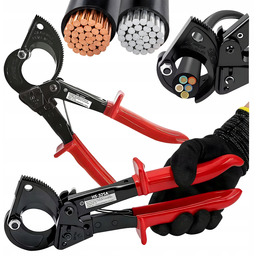 Nożyce Zapadkowe Obcinak Obcinaczki do Kabli Przecinak Izolowane