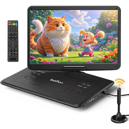 Odtwarzacz DVD Przenośny Z Tv Dvb T2 Ekran