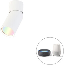 Inteligentny reflektor biały regulowany z Wifi GU10 -