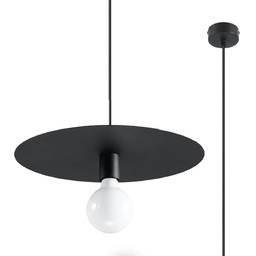 Lampa wisząca FLAVIO czarna SL.0853 - Sollux Sprawdź