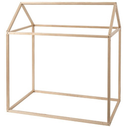 Atmosphera For Kids Drewniany domek dla dzieci, dekoracja