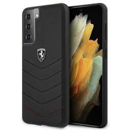 Etui Samsung Galaxy S21 Ferrari czarny
