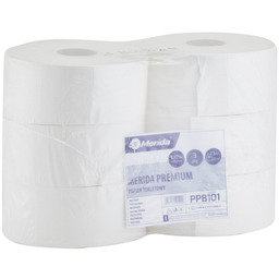 Papier toaletowy Merida Premium, biały, średnica 23 cm,