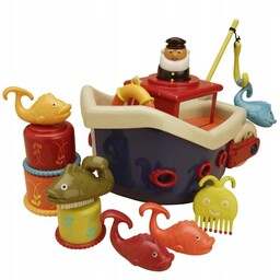 B.Toys Fish&Splish Statek zabawki do Kąpieli
