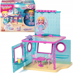 Kookyloos Zestaw Mermaid Beach House Figurka Kolekcjonerska Shelly