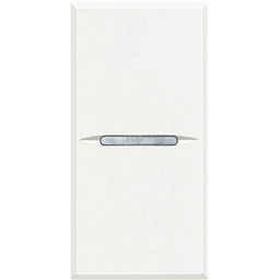 AXOLUTE - PRZYCISK DWUBIEGUNOWY 1M AXIAL BIAŁY Bticino