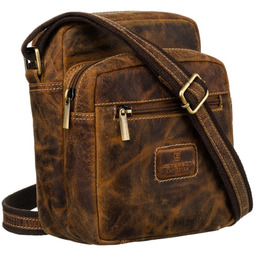 Męska listonoszka z regulowanym paskiem - Peterson