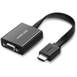 Ugreen adapter przejściówka HDMI - VGA micro USB