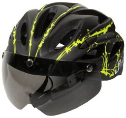 Kask rowerowy URBAN PRIME Czarno-zielony rozmiar L