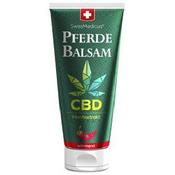 HERBAMEDICUS PFERDE BALSAM z CBD Rozgrzewający SwissMedicus, 200ml