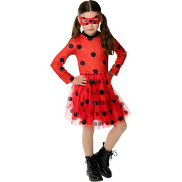 Rubie''s - Sukienka Tutu Miraculous Biedronka - Rozmiar