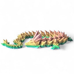 Smok 3D Dragon Figurka smoka Kryształowy smok 60cm