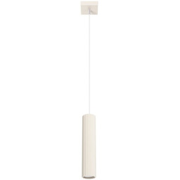 Lampa wisząca KARBON 1 beżowy