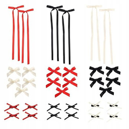 33SZT SPINEK DO WŁOSÓW KOKARDKAMI 33SZT SPINEK WŁOSÓW