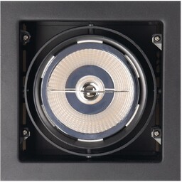 Sufitowa oprawa wpustowa MATRIX H0048 Maxlight metalowa czarna
