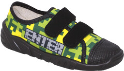 ZETPOL tenisówki kapcie chłopięce Cezar Zielony