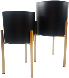 Home Styling Collection Doniczka na stojaku, 2 sztuki