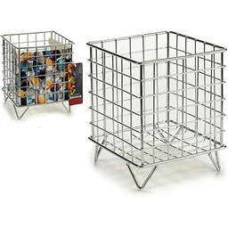 Bigbuy Home S3600773 uchwyt na kapsułki, stal nierdzewna,