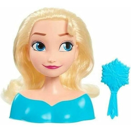 Disney Just Play 87490-JP Frozen Głowa fryzjerska Elsa