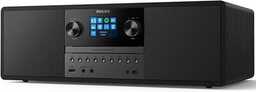 PHILIPS Wieża TAM6805/10 Czarna, Odtw.CD, Wi-Fi, BT, Spotify