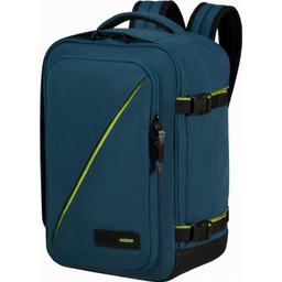 American Tourister Take2Cabin S do Ryanair niebieski