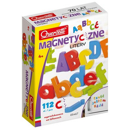 QUERCETTI Zabawka edukacyjna Magnetyczne litery 040-5467