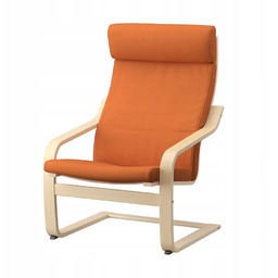 Ikea Poäng Fotel, krzesło fińskie, finka, fotel bujany.