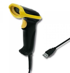 Qoltec Czytnik kodów kreskowych 1D USB