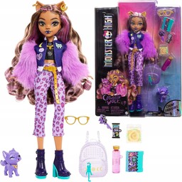 Monster High Clawdeen Wolf Lalka 26 CM Akcesoria