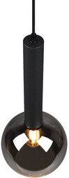 Lampa zawieszana CLAYTON 310300132 Trio pojedyncza bańka przydymiona