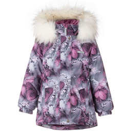 Dziewczęca Kurtka/Parka ocieplana BETH bordowa Lenne r.110