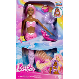 Lalka Barbie Brooklyn Syrenka Zmiana koloru HRP98