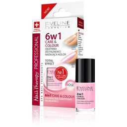 EVELINE_Nail Therapy Care&Colour 6w1 odżywka do paznokci nadająca
