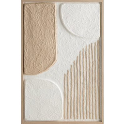 EUROFIRANY Obraz 601 40 x 60 cm Biało-beżowy