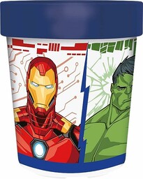 Marvel Plastikowy niebieski kubek dla dzieci Avengers Iron