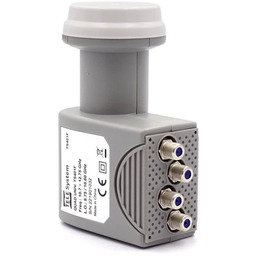 Konwerter SAT Quad TELE System TS401F poczwórny