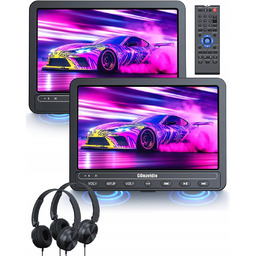 Odtwarzacz DVD GOnavidio, 2 ekrany