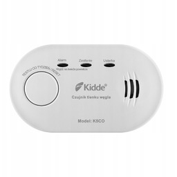 Czujnik Tlenku Węglda Czadu Kidde K5CO 10 Lat