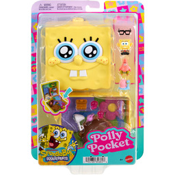 Polly Pocket x SpongeBob Kanciastoporty, Zestaw kompaktowy 2
