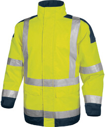 DELTA PLUS EASYVIEW KURTKA OSTRZEGAWCZA Z POLIESTRU OXFORD