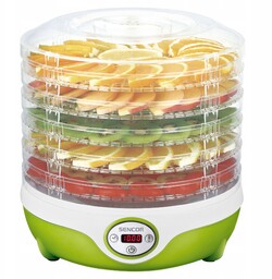 Suszarka spożywcza do grzybów owoców warzyw Sencor SFD851GR