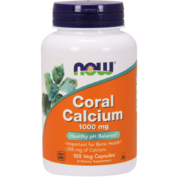 Now Foods Coral Calcium 1000 mg, 100 kaps.