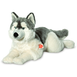 Maskotka Husky leżący 60 cm Teddy Hermann 927822