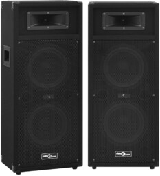 Profesjonalne, sceniczne głośniki pasywne HiFi, 2 szt., 1000
