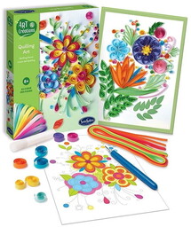 Zestaw artystyczny metodą Quilling - Kwiaty, SentoSphere