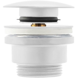 Rea Korek umywalkowy uniwersalny klik-klak Rea Biały mat